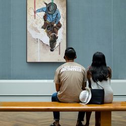 Western 412 Oil On Canvas