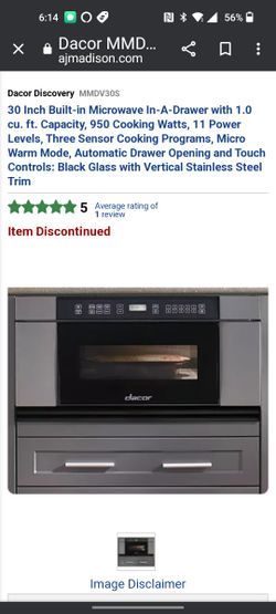 Dacor Drawer Microwave