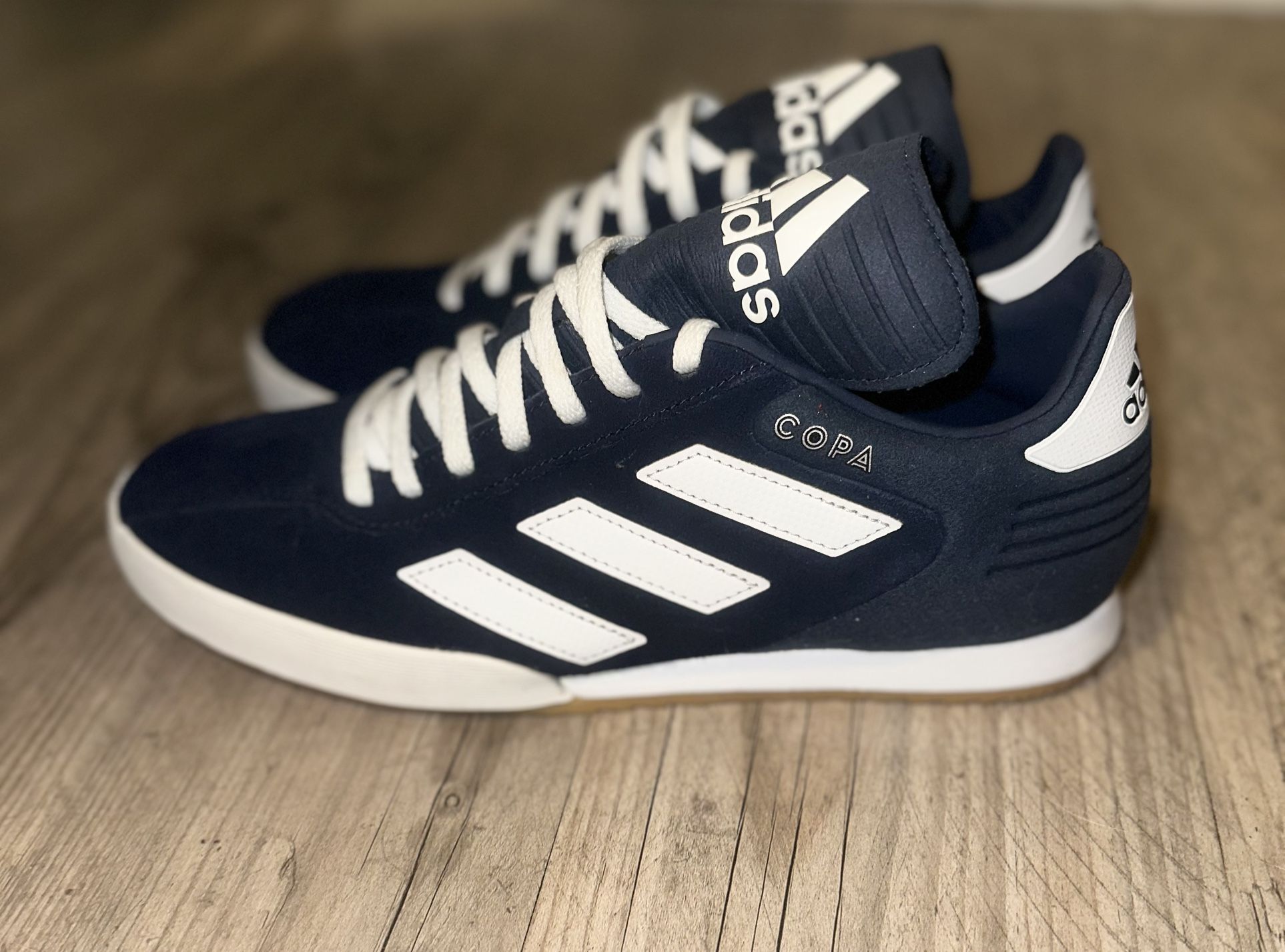 Adidas COPAS Blue Suede Men’s Sneakers NEW