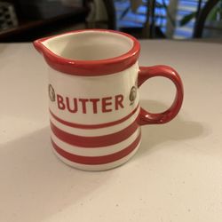 Butter Pitcher. Warming Butter 