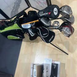 Golf Club Set With Bag - Carbite,  iDrive, Taylor Made 