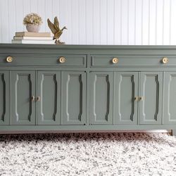 Drexel Console Storage Cabinet 