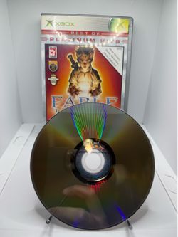 Xbox  Fable The Lost Chapters "Best of Platinum Hits" Game Disc