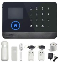 Alarm Home Security System,5G & WiFi 2in1 Wireless Smart GSM Security Alarm 433MHz GSM Home&Business