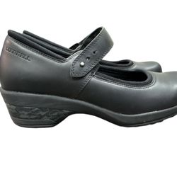 Merrell Valetta Strap Ac+ Pro Women's Shoes US 9 Slip Resistant Mary Jane Clogs 