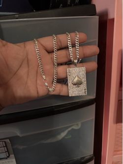 Mexico 925 Silver Chain and Pendant