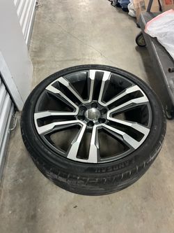 24” rims and tires!