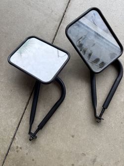 Jeep doorless side mirror