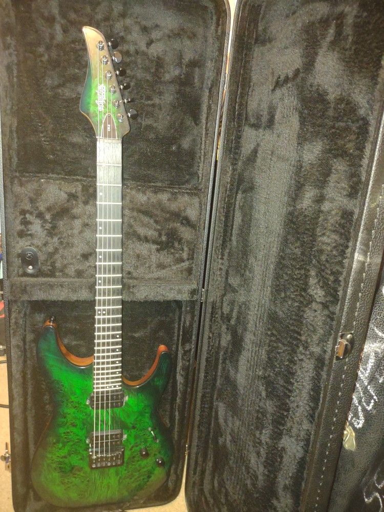 Newish CR-6 SCHECTER Guitar Pro Fret-level Setup & Open Pole USA Seymour Duncans 