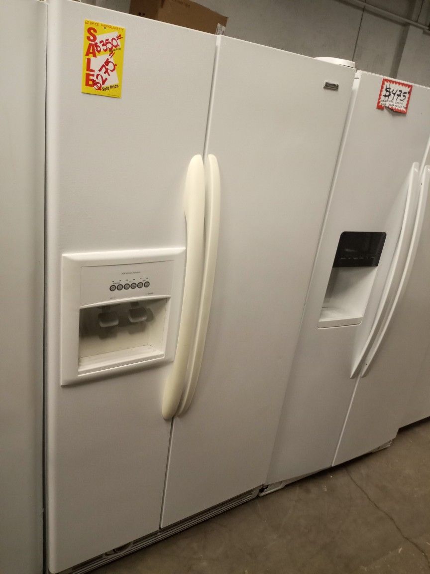 KENMORE SIDE BY SIDE DOORS FRIDGE 36IN WORKING PERFECT W/60 DAYS WARRANTY 🔥🔥SALE 🔥🔥