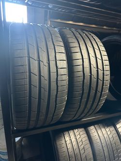 PAIR OF TIRE 235 35 19 HANKOOK 85% LIFE