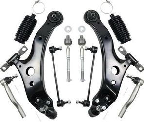 10Pcs Front Lower Control Arm Kit for 12-17 Toyota Camry, 13-18 Avalon Front End Suspension kit