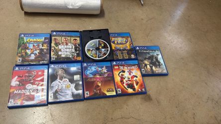 ​✨ PS4 Video Games Bundle (Set of 9 Games) ✨