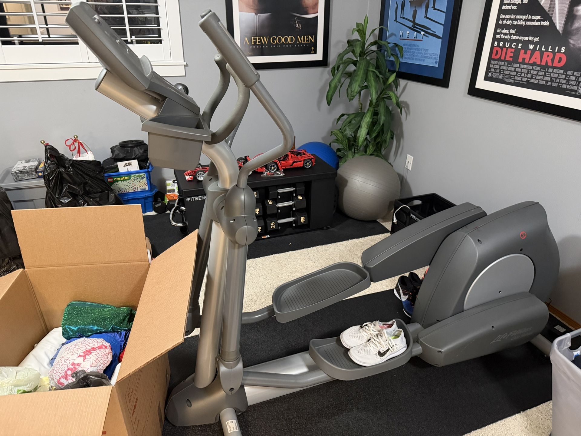 Life Fitness Elliptical Trainer.