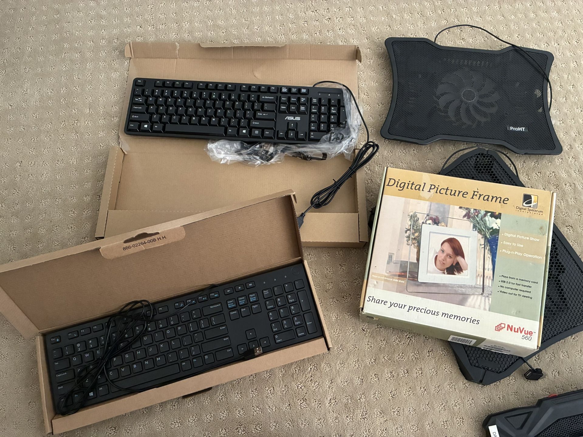 Keyboards, Laptop Cooling Pads - Read Description Below