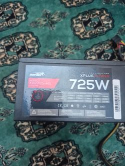 Sentey XPP725-HS XPLUS POWER Black ATX Form Max Power Supply