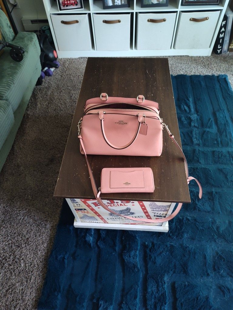 Coach Lillie Carry On Bag And Wallet