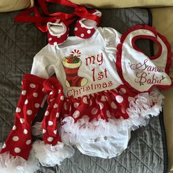 Christmas Baby Outfit 