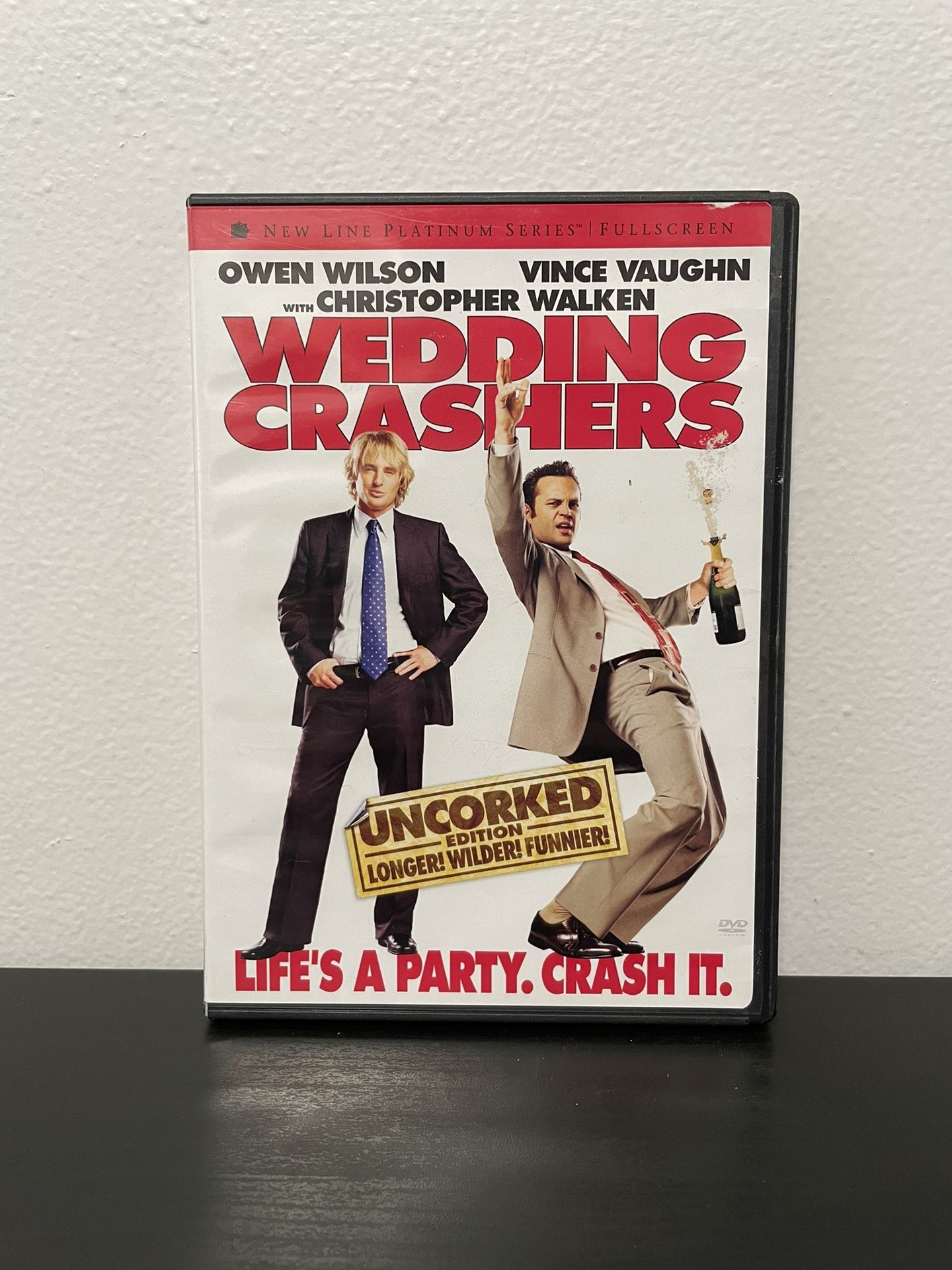 Wedding Crashers DVD Uncorked Edition Unrated Owen Wilson Vince Vaughn 2005