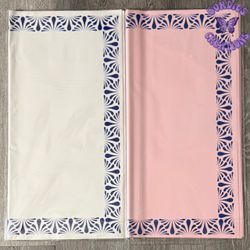 Artesanal Border Floral Bouquet Wrapping Paper