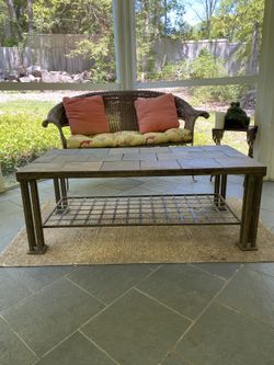 Stone Outdoor Table 