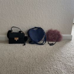 Small Handbags $10 each Or $25 for all 3