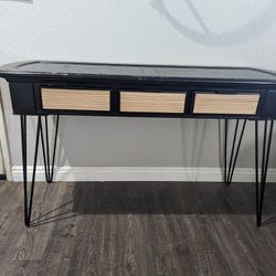 Black Console Table