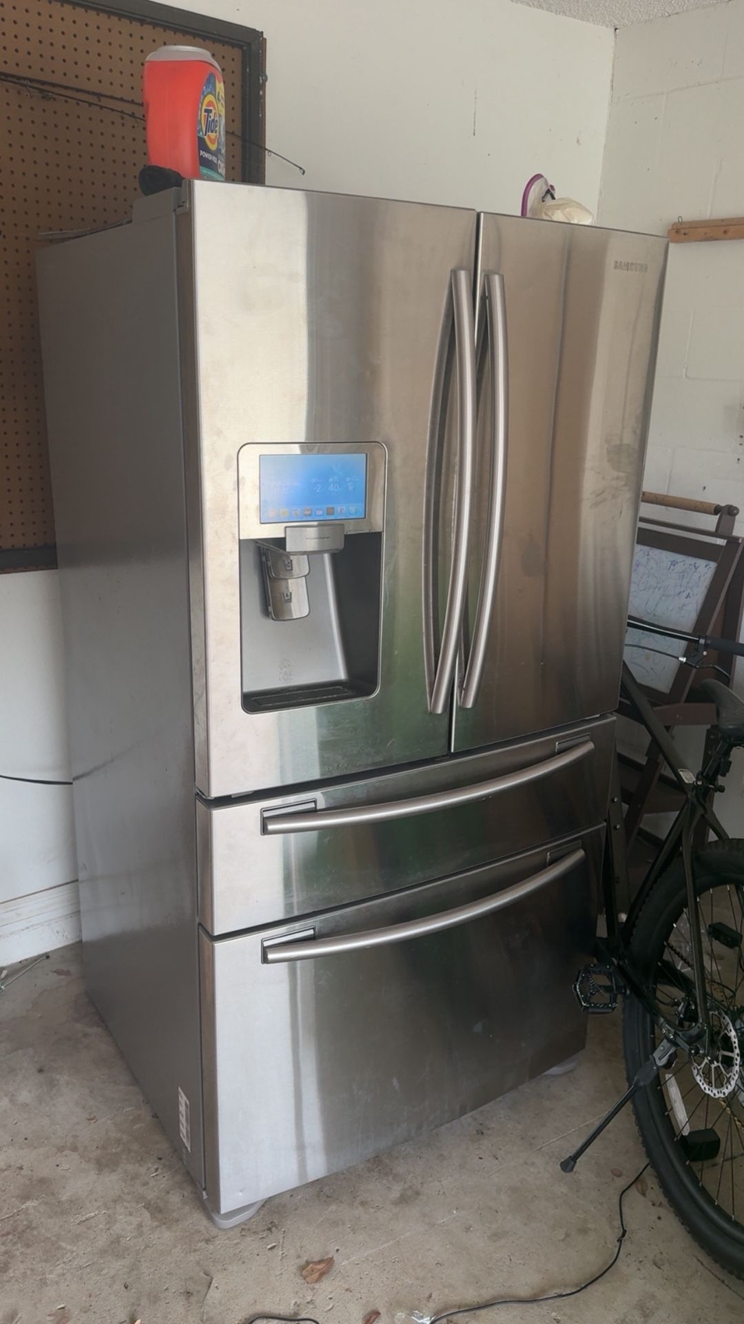 Nice French Door Smart Stainless Steel Samsung Refrigerator