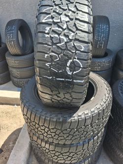 Set de llantas usadas