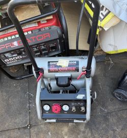 Husky 4.5 Gal. Portable Electric Quiet Air Compressor