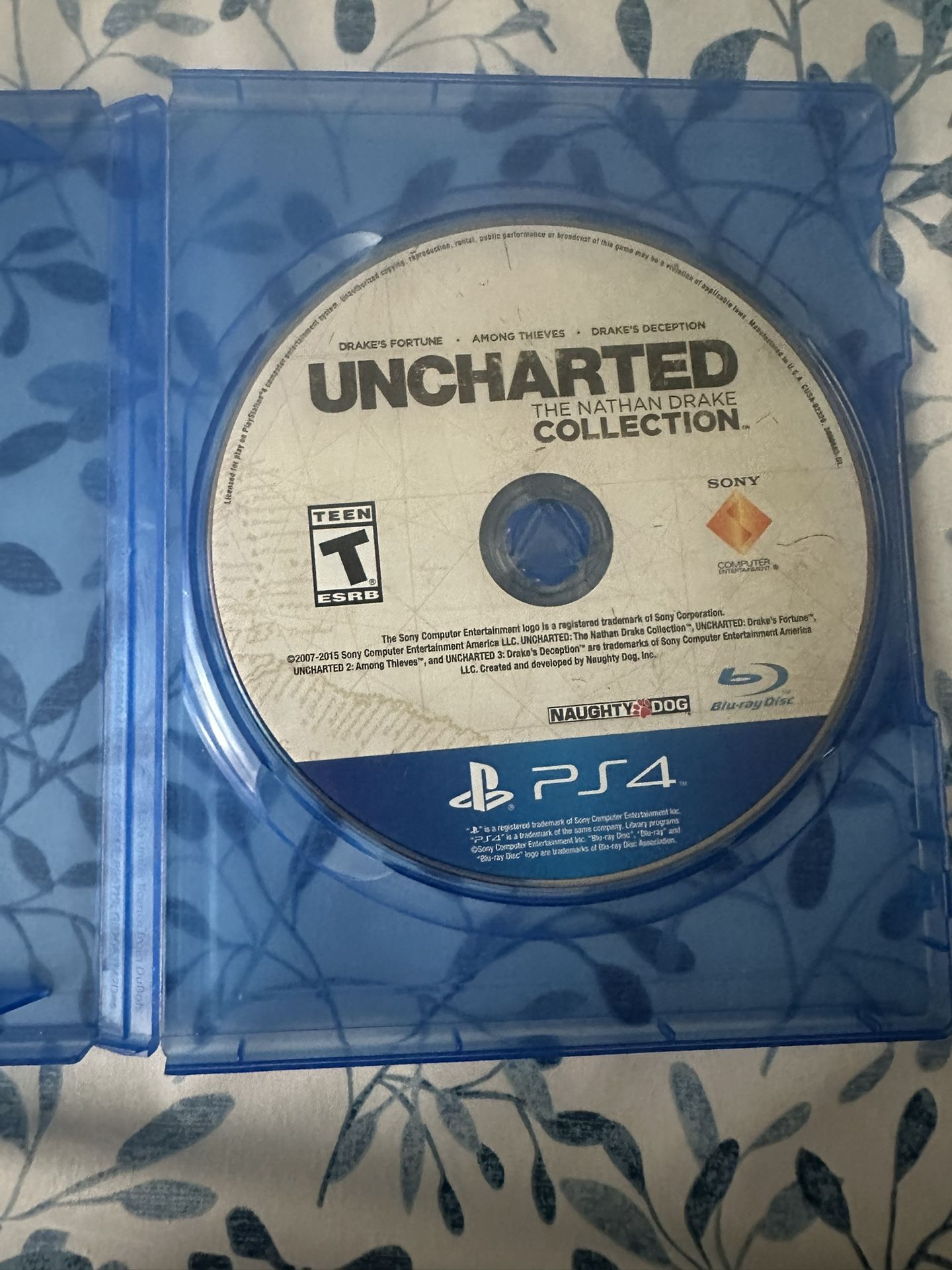 Uncharted Collection Playstation 4