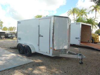 Alcom 6 x 12 Aluminum Enclosed Trailer 7k
