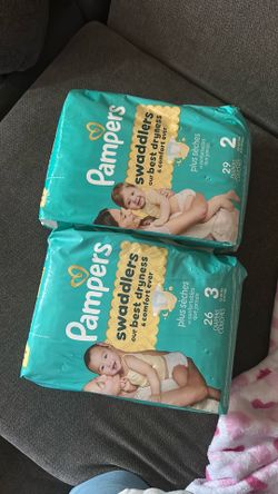 Pamper diapers