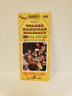 1969 Golden Hawaiian Holidays Guide