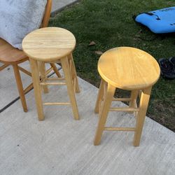 Wood Bar Stools