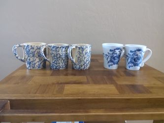 5 Drinking Mugs