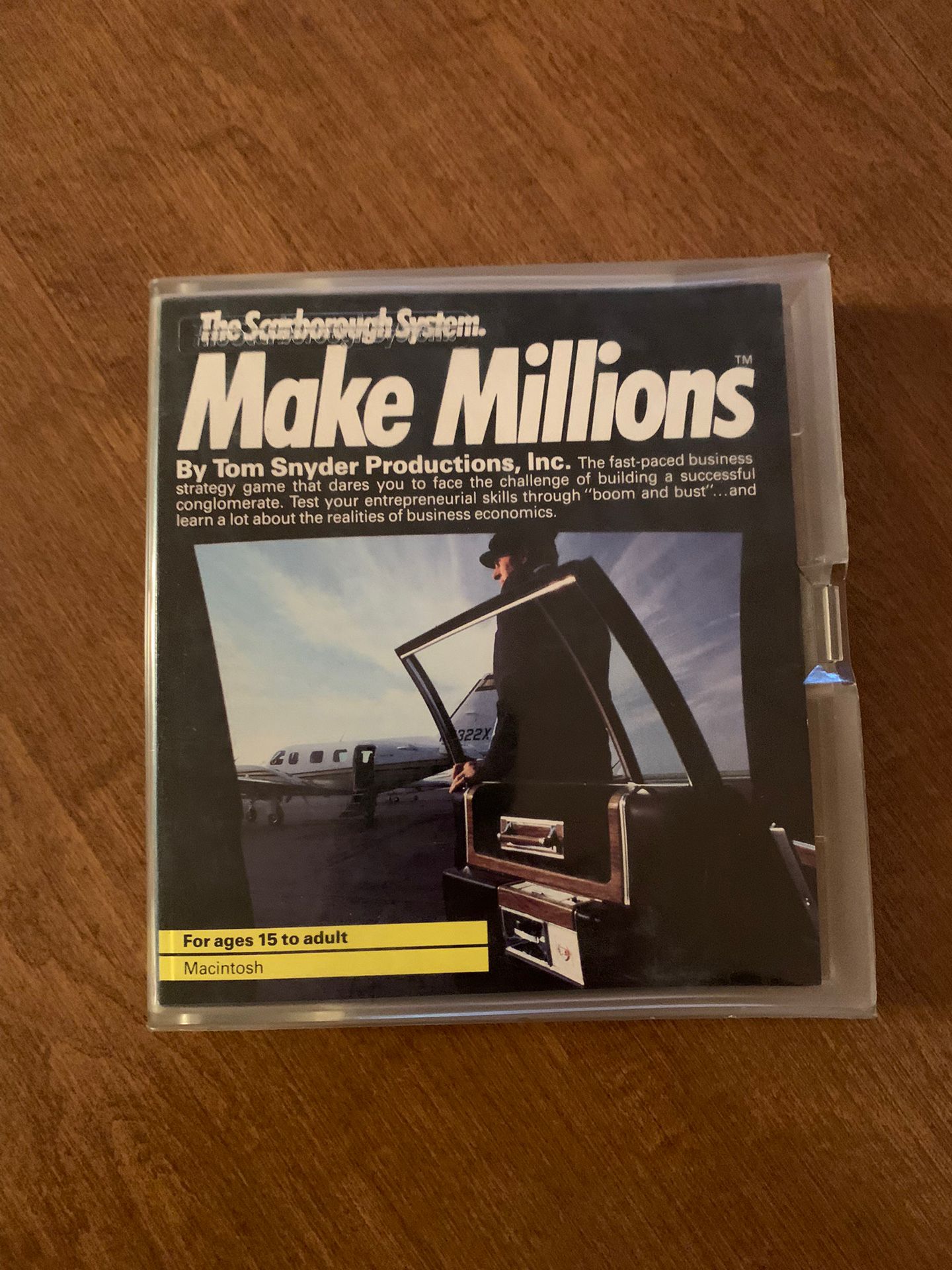 Vintage MAKE MILLIONS SOFTWARE Game For Mac’s By Scarborough