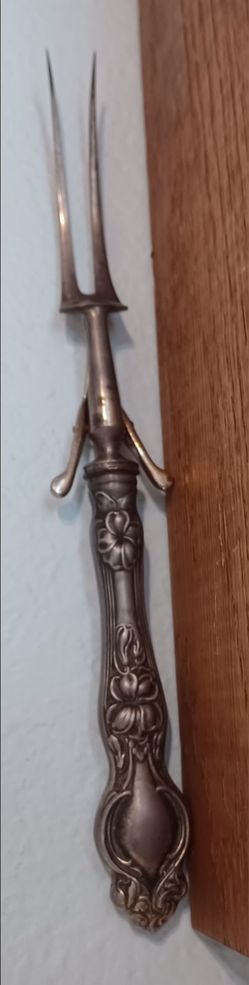 #1628, King Edward's silver fork.