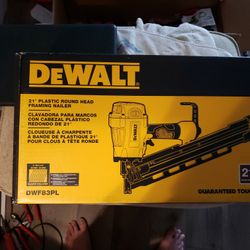 Dewalt 21 Degree Round Head Framing Nailer 