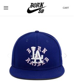 Born And Raised Fitted Hat Size 7 1/2