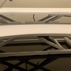 white desk riser/converter *still available*