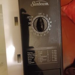 Black Microwave,  Heats Up Really Fast ! 