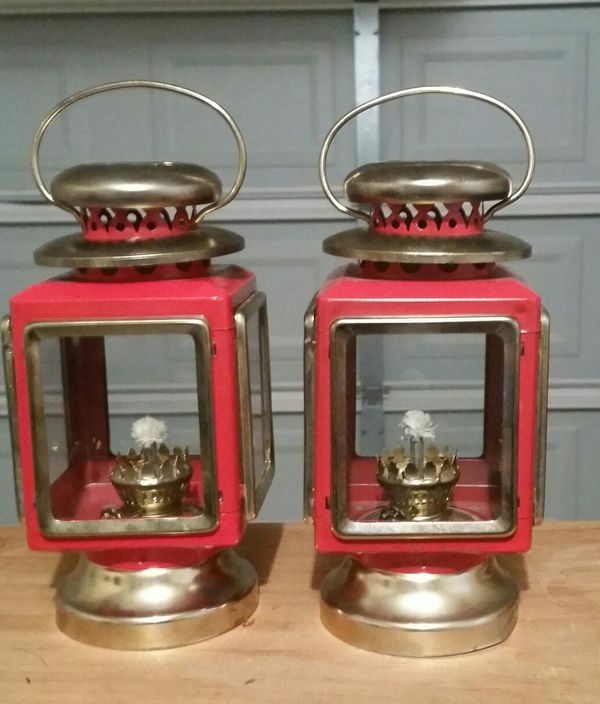 Two Vintage Carriage Lamps For In Owo Ok Offerup