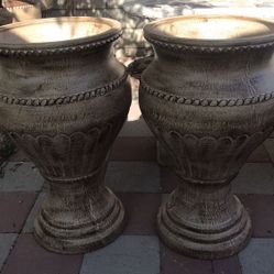 New Flower Pots Made Out Of Clay Beautiful Yard Decoration 