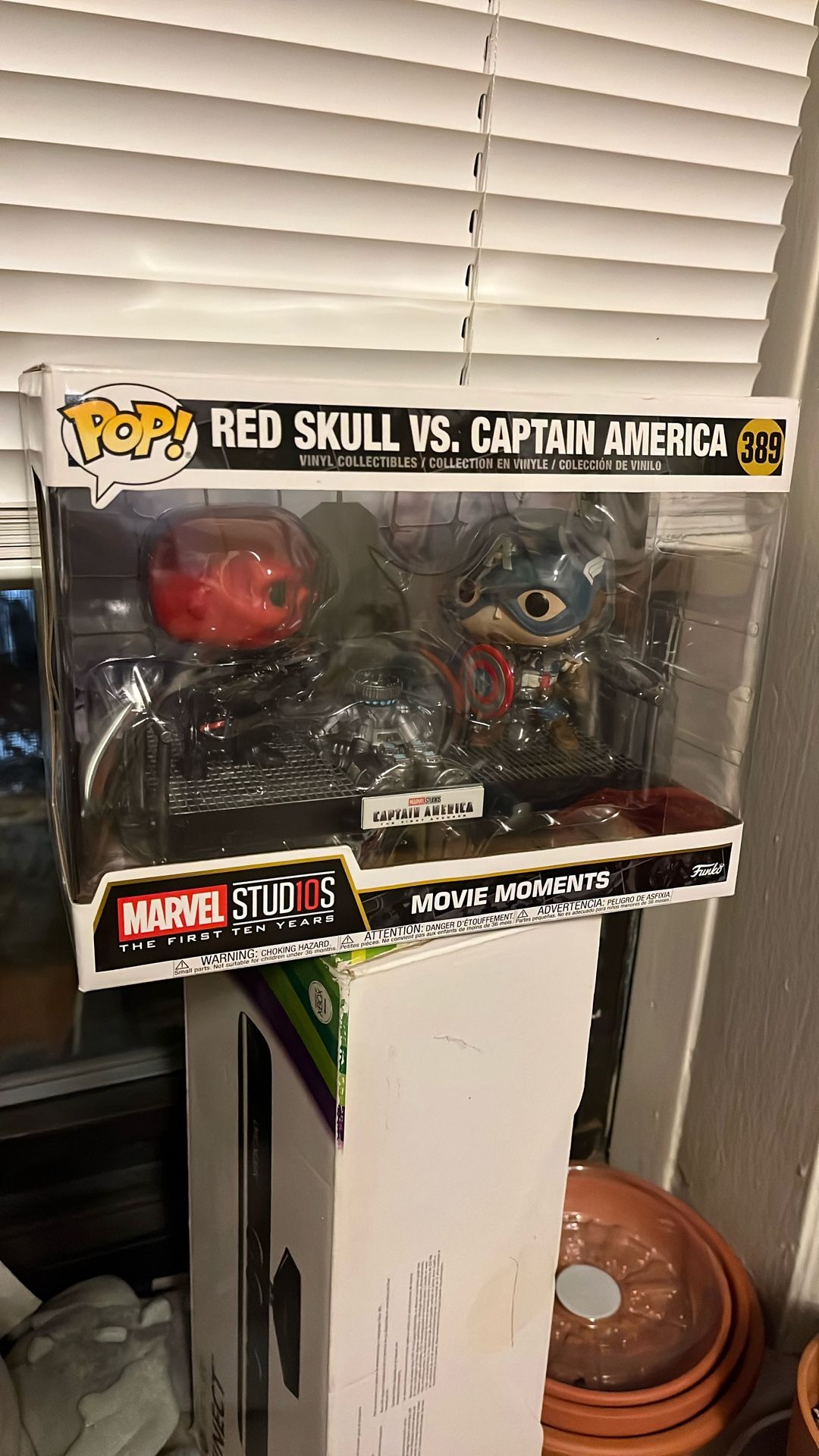 Funko Pop Movie Moments: Marvel- Captain America and Red Skull