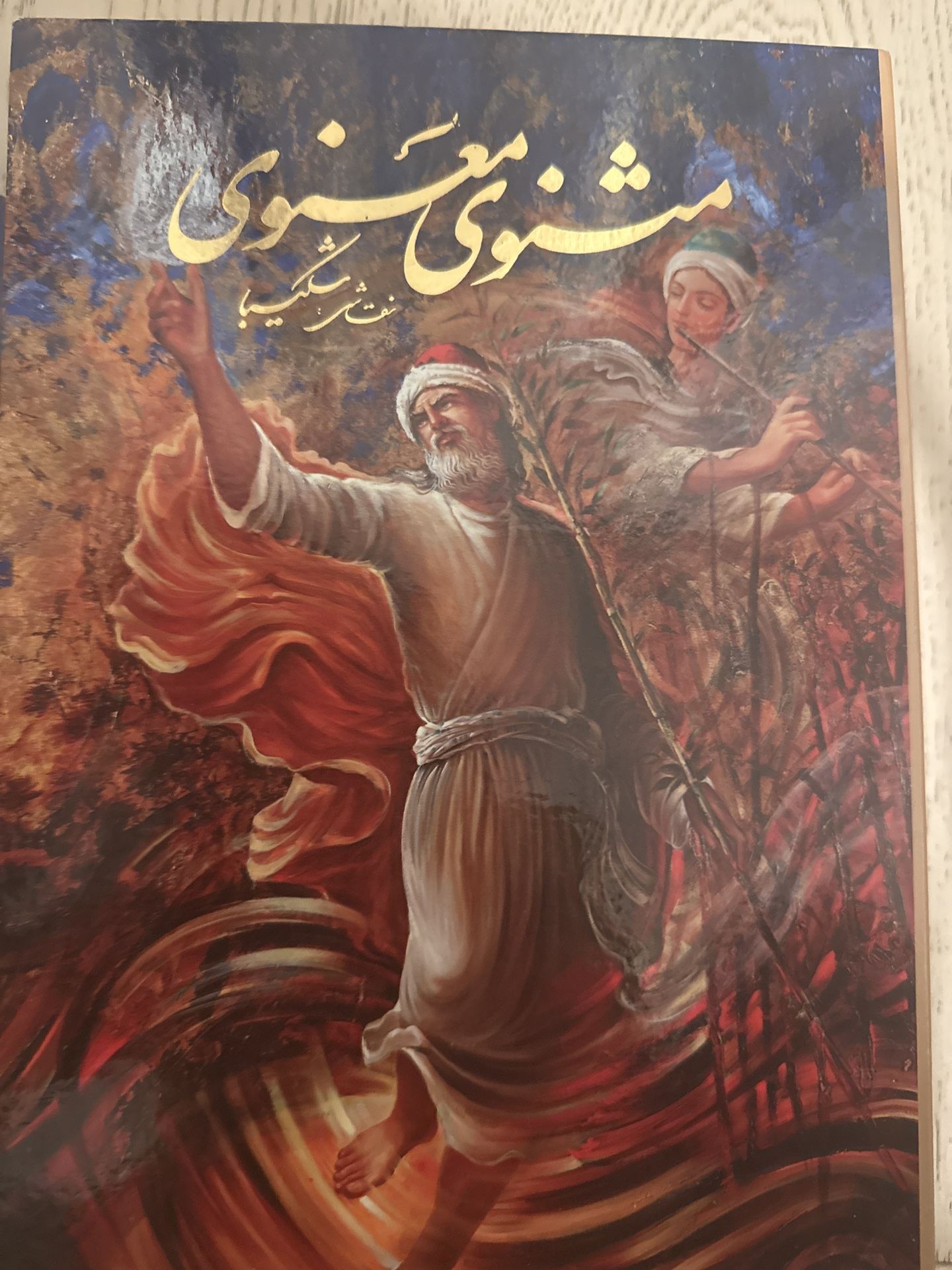 Persian Classic Poetry Book – Illustrated Hardcover – Like New