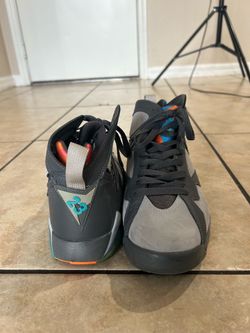 Jordan 7 Retro “Cool Grey” multi coloured sneakers #sneakers #basketball