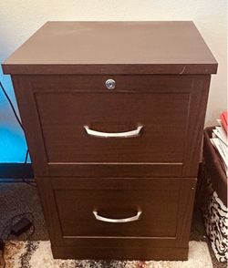 2 drawer file cabinet