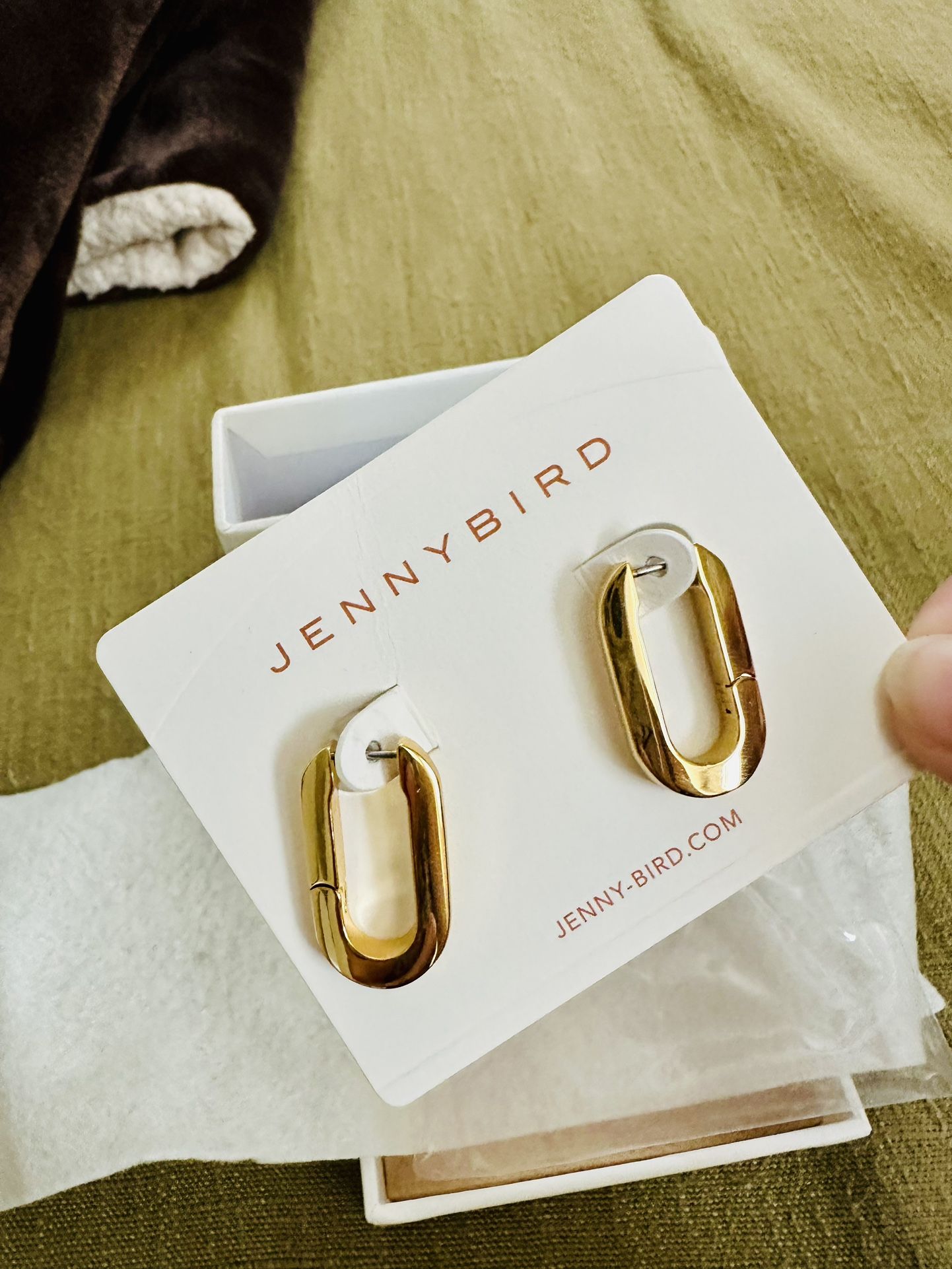 NEW! Jenny Bird U-Link Earrings, Brand New!