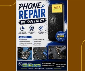 Phone Repair service at Rosemead CA Iphone,Ipad and Samsung Galaxy.different model different price. Please Contact Us 626 940_5575 to get quote